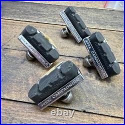 Vintage Campagnolo Record Brake Shoes Pads Set Of 4 Brev Italy Road Bike