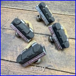 Vintage Campagnolo Record Brake Shoes Pads Set Of 4 Brev Italy Road Bike