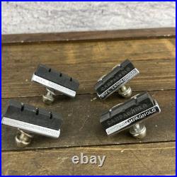 Vintage Campagnolo Record Brev Brake Pads Set of 4 Italy Classic Road Bike Vintage Campagnolo Record Brev Brake Pads Set of 4 Italy Classic Road Bike