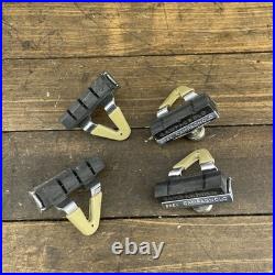 Vintage Campagnolo Record Brev Brake Pads Set of 4 Italy Classic Road Bike Vintage Campagnolo Record Brev Brake Pads Set of 4 Italy Classic Road Bike