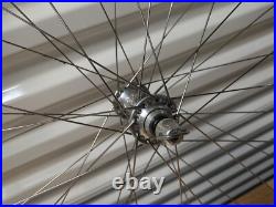 Vintage Campagnolo Record / Campagnolo Barcelona 92 TUBULAR 27 Bicycle Wheelset