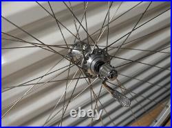 Vintage Campagnolo Record / Campagnolo Barcelona 92 TUBULAR 27 Bicycle Wheelset