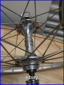 Vintage Campagnolo Record / Campagnolo Barcelona 92 TUBULAR 27 Bicycle Wheelset