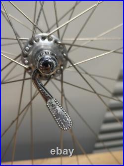 Vintage Campagnolo Record / Campagnolo Barcelona 92 TUBULAR 27 Bicycle Wheelset