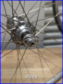 Vintage Campagnolo Record / Campagnolo Barcelona 92 TUBULAR 27 Bicycle Wheelset