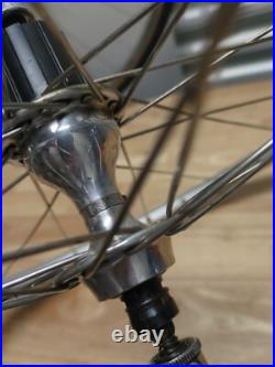 Vintage Campagnolo Record / Campagnolo Barcelona 92 TUBULAR 27 Bicycle Wheelset