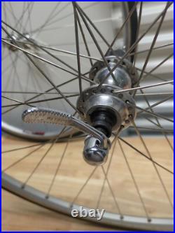 Vintage Campagnolo Record / Campagnolo Barcelona 92 TUBULAR 27 Bicycle Wheelset