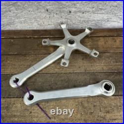 Vintage Campagnolo Record Crank Set 170 Mm 144 BCD Italy Arms (2) (3)