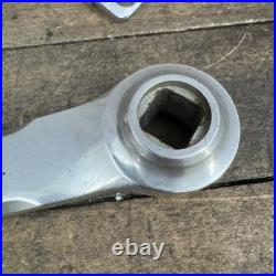 Vintage Campagnolo Record Crank Set 170 Mm 144 BCD Italy Arms (2) (3)