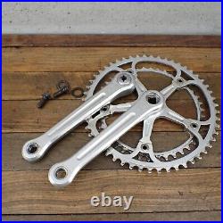 Vintage Campagnolo Record Crank Set 170 mm 144 BCD Campy Old BMX Strada 52t 42t