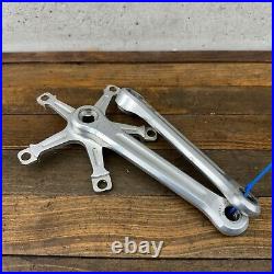 Vintage Campagnolo Record Crank Set Double 170 mm 144 BCD Italy Race Eroica 3