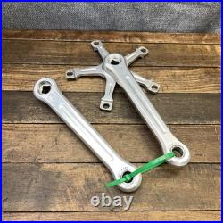 Vintage Campagnolo Record Crankset 170mm 144 BCD Square Road Bike Italy Race