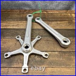 Vintage Campagnolo Record Crankset 170mm 144 BCD Square Road Bike Italy Race