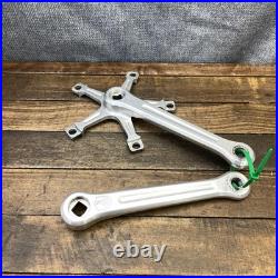 Vintage Campagnolo Record Crankset 170mm 144 BCD Square Road Bike Italy Race
