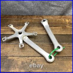 Vintage Campagnolo Record Crankset 170mm 144 BCD Square Road Bike Italy Race