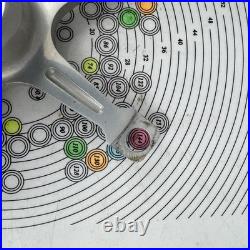 Vintage Campagnolo Record Crankset 170mm 144 BCD Square Taper 8 Crank Strada