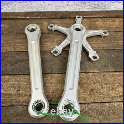 Vintage Campagnolo Record Crankset 170mm 144 BCD Square Taper 8 Crank Strada