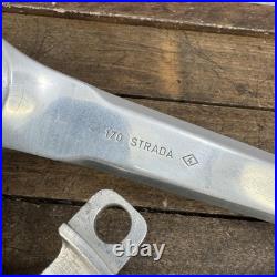 Vintage Campagnolo Record Crankset 4 170mm 144 BCD Square Taper Road Bike