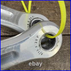 Vintage Campagnolo Record Crankset 4 170mm 144 BCD Square Taper Road Bike