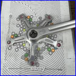 Vintage Campagnolo Record Crankset 4 170mm 144 BCD Square Taper Road Bike