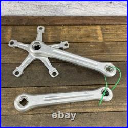 Vintage Campagnolo Record Crankset Arms 170mm 144 BCD Road 9/16 Crank Strada Vintage Campagnolo Record Crankset Arms 170mm 144 BCD Road 9/16 Crank Strada