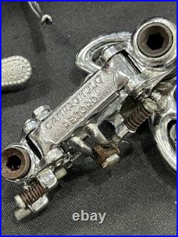 Vintage Campagnolo Record Drivetrain (Front/Rear/Lever Shifter) 13-36 Tooth