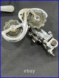 Vintage Campagnolo Record Drivetrain (Front/Rear/Lever Shifter) 13-36 Tooth