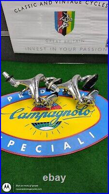 Vintage Campagnolo Record Dual Pivot Brake Calipers Front & Rear Different Years