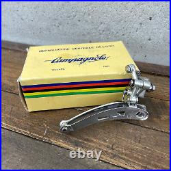 Vintage Campagnolo Record Front Derailleur NOS Bottom Pull Braze On Race Eroica