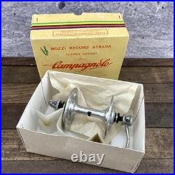 Vintage Campagnolo Record High Flange Front Hub 36h NOS Made in Italy Box