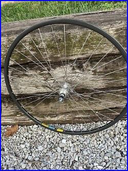 Vintage Campagnolo Record / Mavic Open 4CD WHEEL SET 700 FW QR 36h Road Clincher