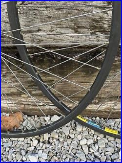 Vintage Campagnolo Record / Mavic Open 4CD WHEEL SET 700 FW QR 36h Road Clincher