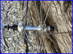 Vintage Campagnolo Record / Mavic Open 4CD WHEEL SET 700 FW QR 36h Road Clincher