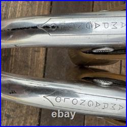 Vintage Campagnolo Record Non Aero Road Bike Brake Levers Pair Hoods Retro