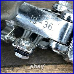 Vintage Campagnolo Record Rear Derailleur Patent 13 36 Tooth Catena 3/32 60s A3