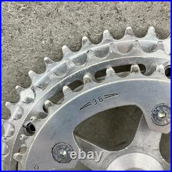 Vintage Campagnolo Record TRIPLE Crank Set 170 mm 144 BCD Strada Eroica Tour
