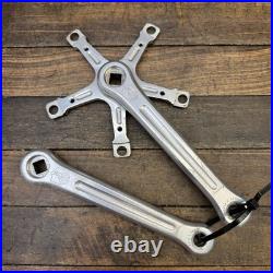 Vintage Campagnolo Record TRIPLE Crank Set 170mm 144 BCD No Date Cranks Italy