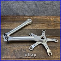 Vintage Campagnolo Record TRIPLE Crank Set 170mm 144 BCD No Date Cranks Italy