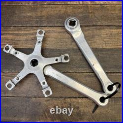 Vintage Campagnolo Record TRIPLE Crank Set 170mm 144 BCD No Date Cranks Italy