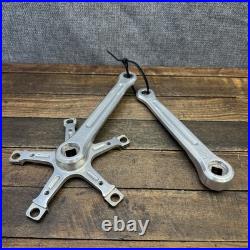 Vintage Campagnolo Record TRIPLE Crank Set 170mm 144 BCD No Date Cranks Italy