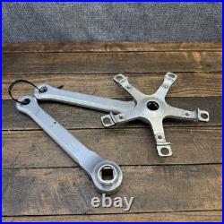 Vintage Campagnolo Record TRIPLE Crank Set 170mm 144 BCD No Date Cranks Italy