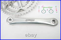 Vintage Campagnolo Record TRIPLE Crank Set 172.5mm 10 speed Cranks Road Bike