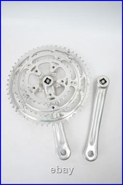 Vintage Campagnolo Record TRIPLE Crank Set 172.5mm 10 speed Cranks Road Bike