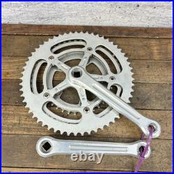 Vintage Campagnolo Record TRIPLE Crankset 170mm 57T Italy Spacers 1980s