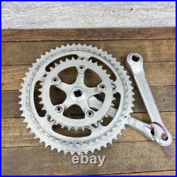 Vintage Campagnolo Record TRIPLE Crankset 170mm 57T Italy Spacers 1980s