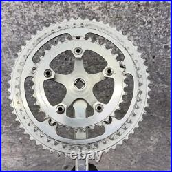 Vintage Campagnolo Record TRIPLE Crankset 170mm 57T Italy Spacers 1980s