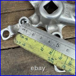 Vintage Campagnolo Record TRIPLE Crankset 175mm 135 BCD Square Taper Silver 90s