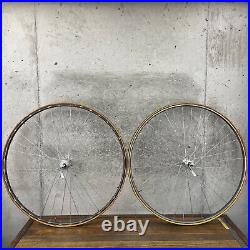 Vintage Campagnolo Record TUBULAR Wheel Set Sew Up 700c Mavic GP4 126