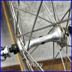 Vintage Campagnolo Record TUBULAR Wheel Set Sew Up 700c Mavic GP4 126