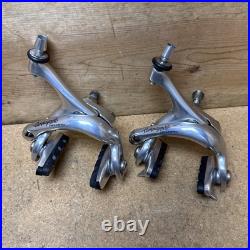 Vintage Campagnolo Record Titanium Dual Pivot Brakes Calipers Rare Clean Vintage Campagnolo Record Titanium Dual Pivot Brakes Calipers Rare Clean